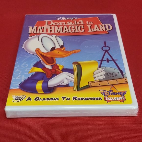 Disneys Donald in Mathmagic Land DVD New Sealed - Picture 3 of 8
